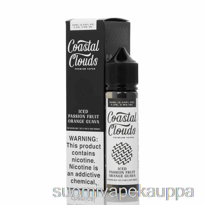 Vape Kauppa Jää Passionhedelmä Appelsiini Guava - Coastal Clouds Co. - 60 Ml 0 Mg